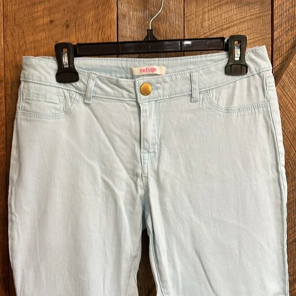 Refuge Womens light blue skinny stretch jeans size 10 - Picture 3 of 10